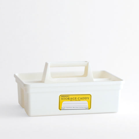 penco storage caddy | white